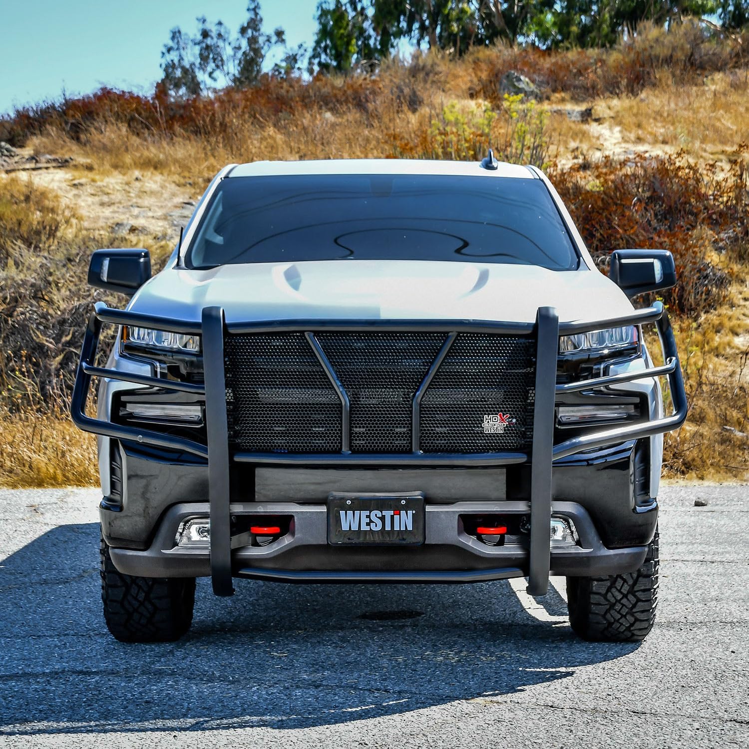 Westin 57-23955 HDX 3-Piece Grille Guard fits 2019-2026 Silverado 1500 and 2022 Silverado 1500 LTD (Exc ZR2 and 2019 LD)(Exc with Sensors) - Image 11