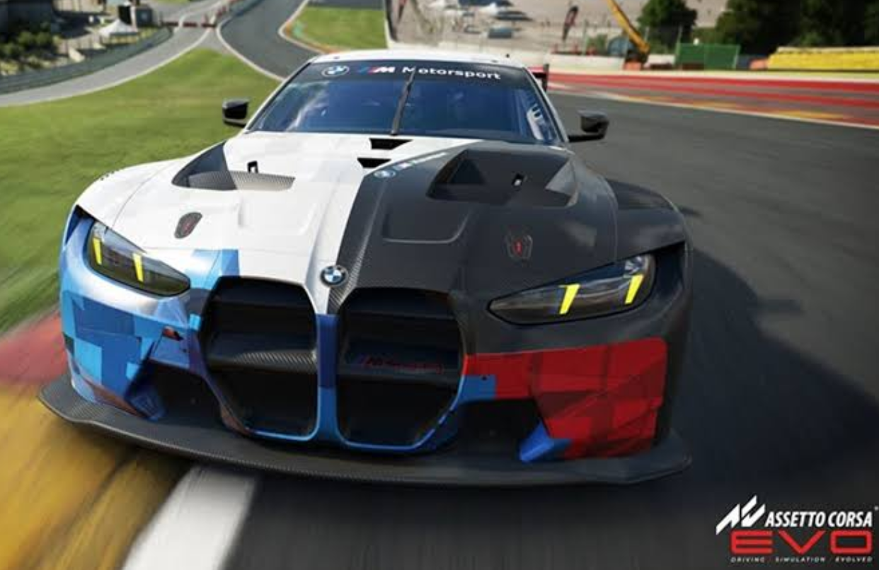Assetto Corsa Evo PC sim racing with racing wheel